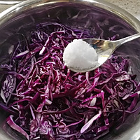爽口减脂小凉菜--拌紫甘蓝的做法图解5