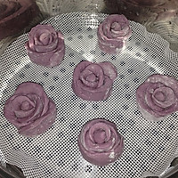 玫瑰紫薯馒头的做法图解17
