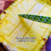 #一蔬一饭皆告白# 爱就是在一起，吃好多好多菠萝炒饭的做法图解6
