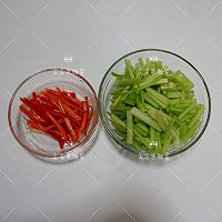 香芹煸肥牛的做法图解4