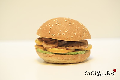 【汉堡】-菌菇堡