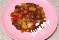 咖喱牛腩饭的做法