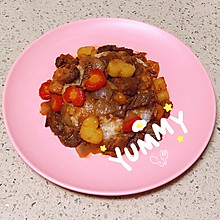 咖喱牛腩饭