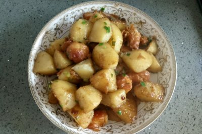 牙签肉炒土豆