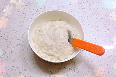 鱼肉粥（宝宝餐，菜谱为一人份量）