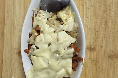 剩菜版芝士焗饭