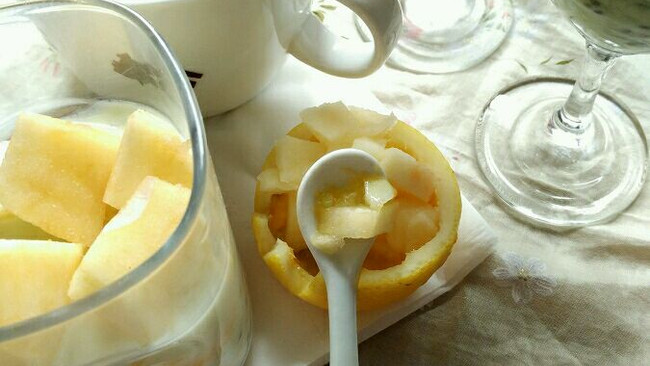 柠檬鲜果乐＋奇异果芒果慕斯雪…下午茶的做法