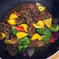 黑椒牛肉盖浇饭的做法图解6