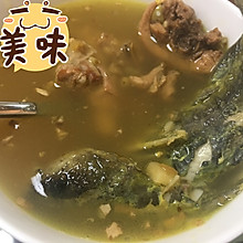 黄酒鸡炆黄骨鱼