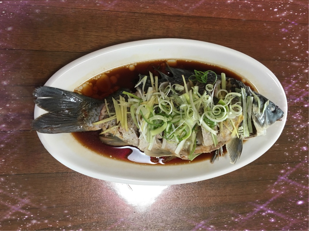 Steamed carp