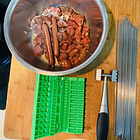 黑椒牛肉烤串的做法图解5