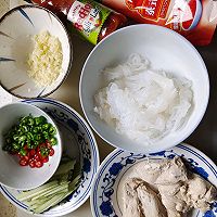 #夏日开胃餐#泰式甜辣魔芋鸡丝黄瓜的做法图解1