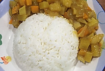 素咖喱饭的做法