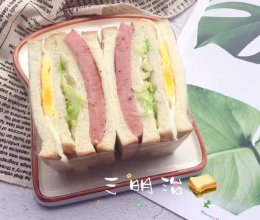 #尽享安心亲子食刻#简单美味的三明治的做法