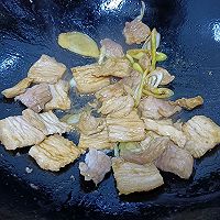 #妈妈手中的安心味#香菇肉片炒香菜的做法图解2