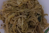 肉丝炒酸菜的做法