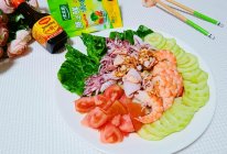 #轻食季怎么吃#海鲜沙拉的做法