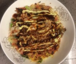 大阪烧～お好み焼き的做法