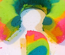 戚风彩虹蛋糕的做法