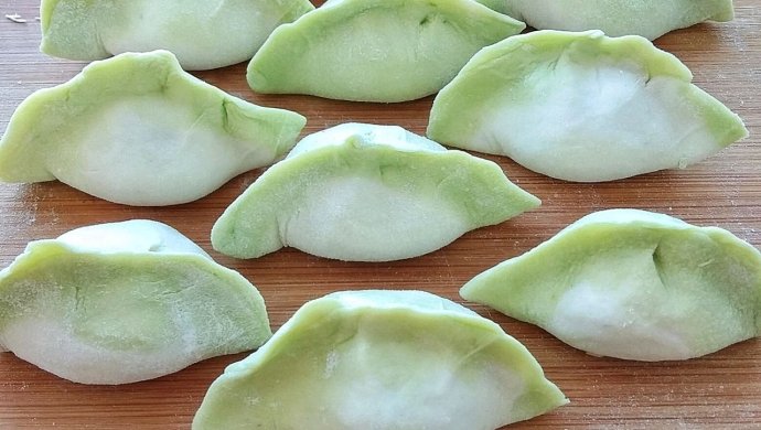 翡翠白菜饺子