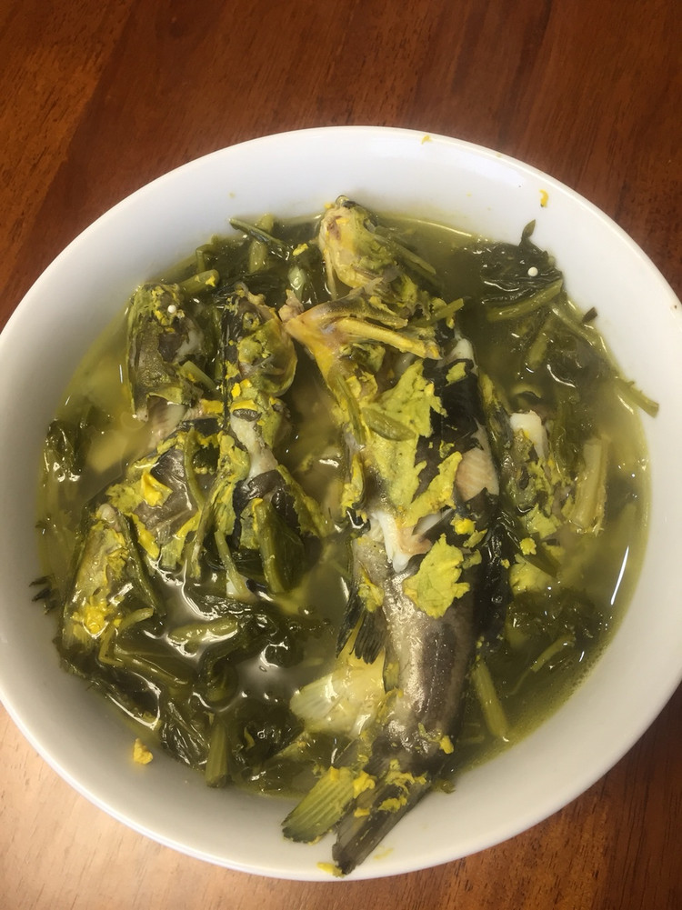 味极鲜的雪里红黄骨鱼汤的做法
