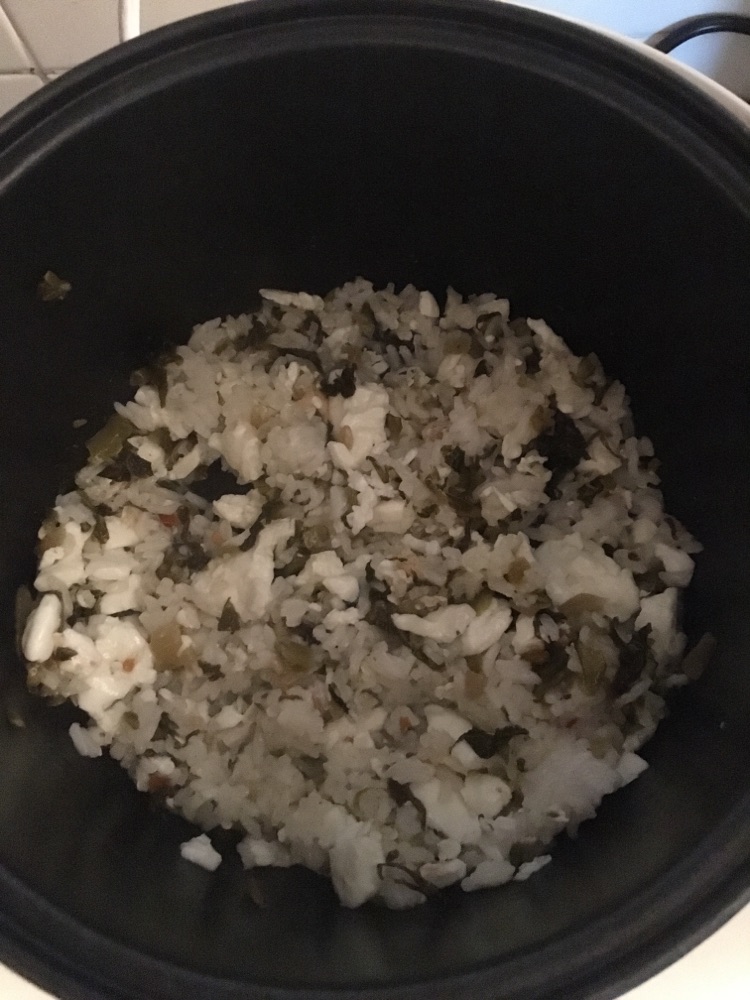 酸菜蛋炒饭的做法图解2
