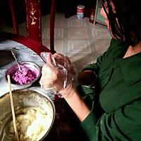 紫薯糯米糍的做法图解5