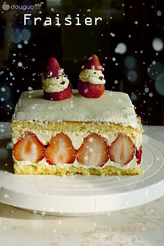 法式草莓奶油蛋糕的做法