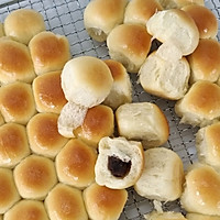 豆沙气泡小面包，不用厨师机也能做的面包的做法图解14