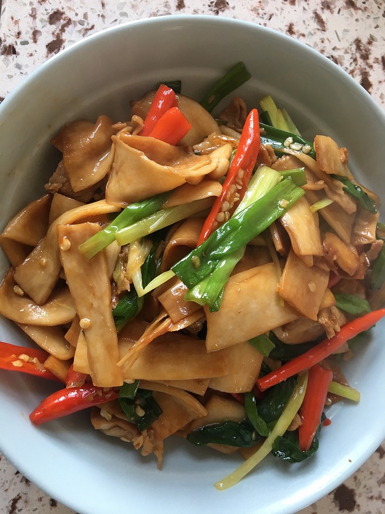小炒杏鲍菇的做法