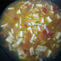 鲜美菌菇豆腐汤的做法图解5