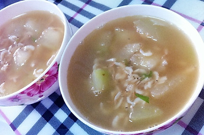 冬瓜虾米汤 鲜鲜健康的汤