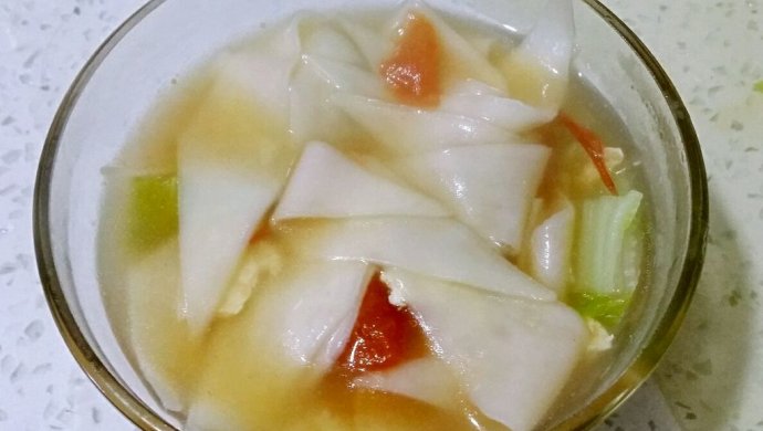 西红柿鸡蛋片汤