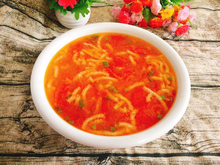 西红柿牛筋面汤的做法
