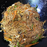 三丝炒米粉的做法图解7