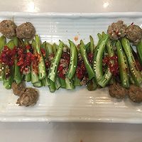 肉末秋葵的做法图解7