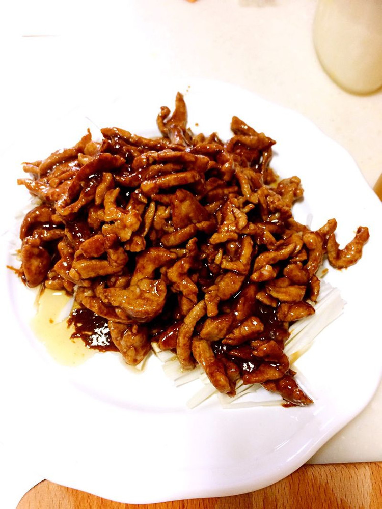 京酱肉丝的做法