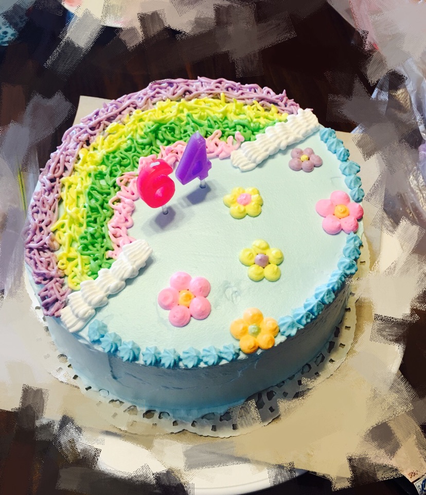 彩虹蛋糕 8寸