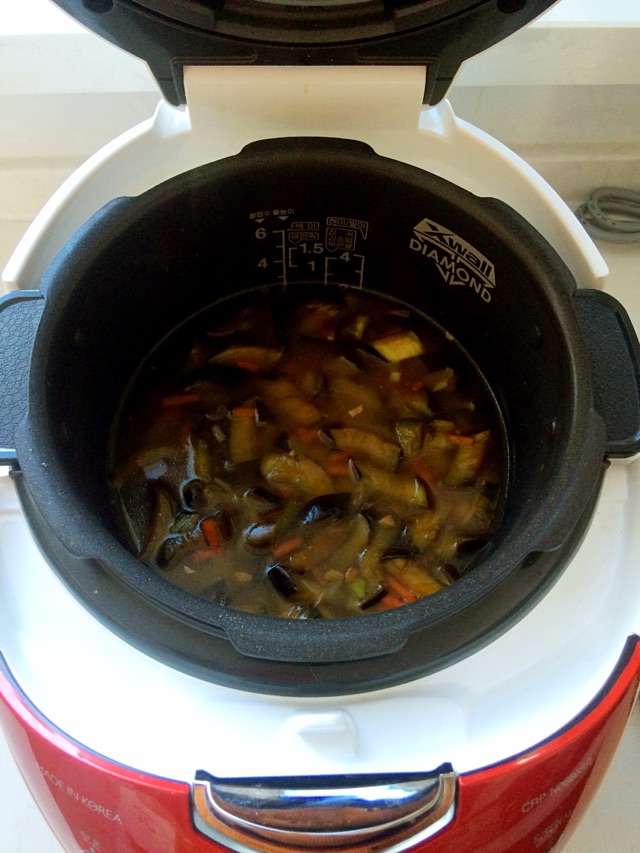 软糯茄子饭的做法图解3