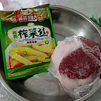 榨菜肉沫拌豆腐的做法图解2