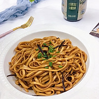 #仙女们的私藏鲜法大PK#葱油拌面的做法图解9