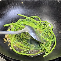 蒜蓉茼蒿的做法图解4