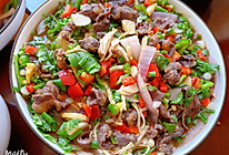 营养美味减肥菜：金针菇蒸牛肉的做法