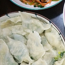 菠菜豆腐粉条饺子