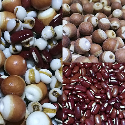 红豆薏米芡实粉（赤小豆版）