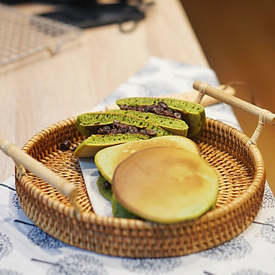 小食｜新手零失败的日式甜品－抹茶蜜豆铜锣烧