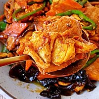#味达美名厨福气汁，新春添口福#酱汁浓郁家常快手木须肉的做法图解16