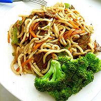 牛肉黑椒炒乌冬面CHR1S«厨娘*✎的做法图解6