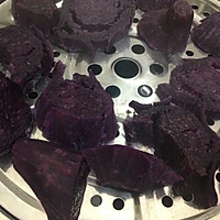 紫薯水晶饼的做法图解1