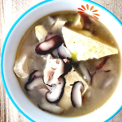 香菇豆腐素汤